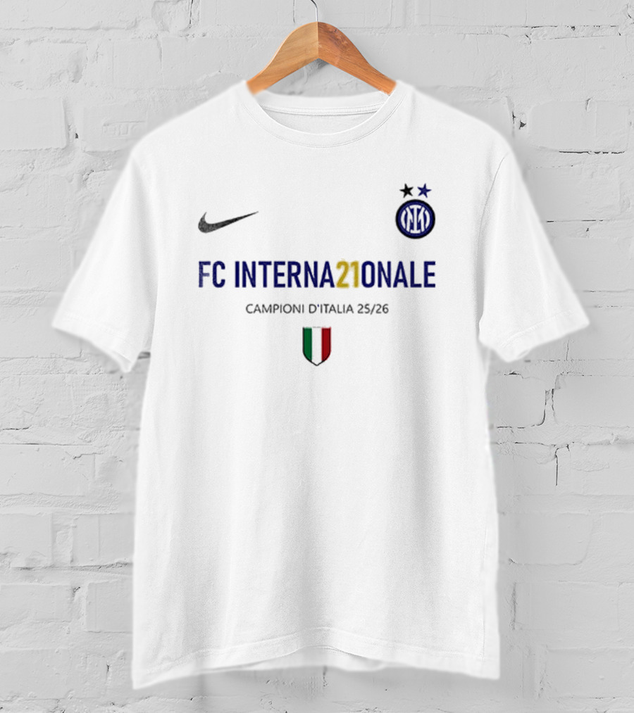FC Internazionale Campioni D'Italia 25/26 Snake T-Shirt