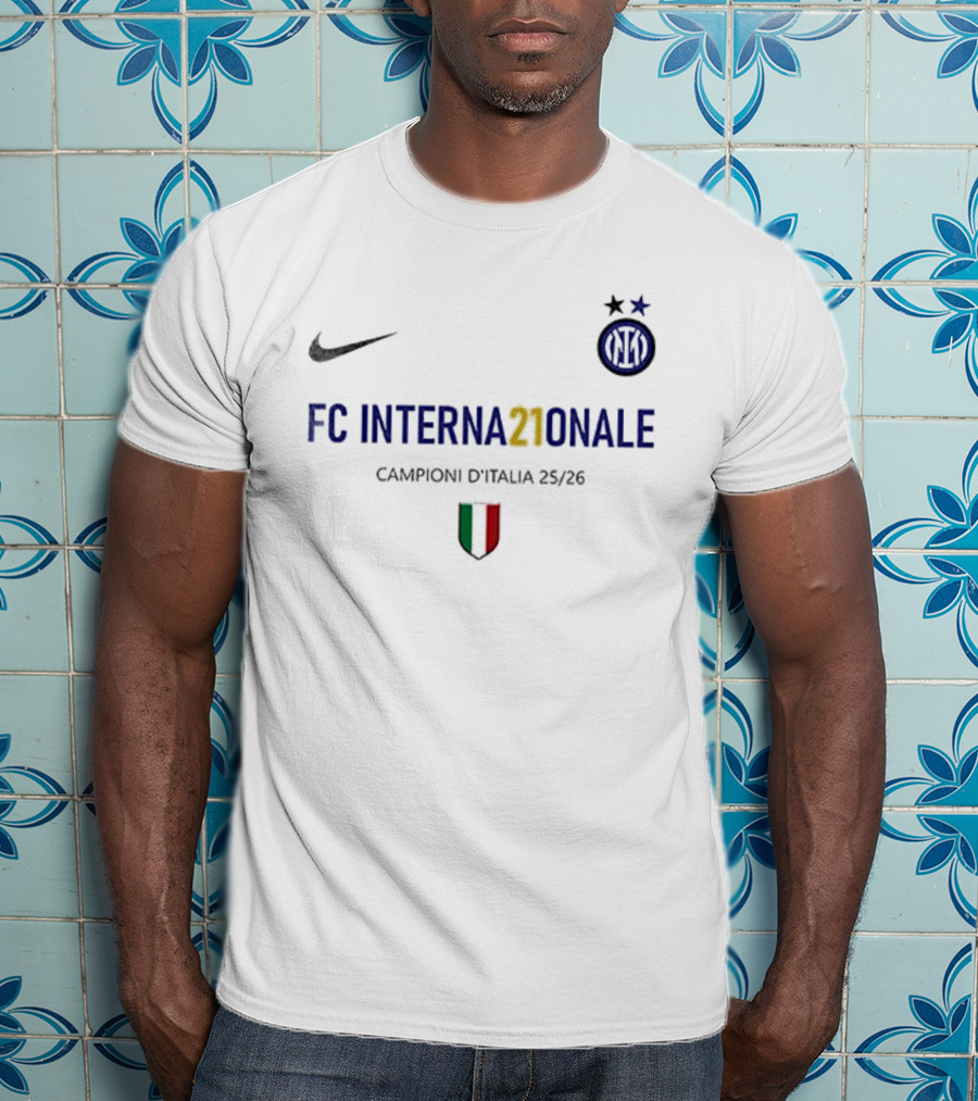 FC Internazionale Campioni D'Italia 25/26 Snake T-Shirt