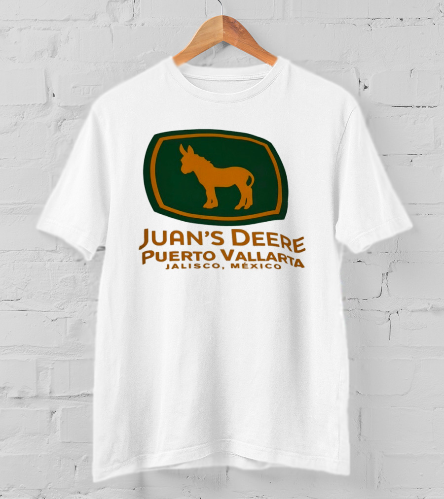 Juan's Deere Puerto Vallarta Jalisco Mexico Donkey T-Shirt