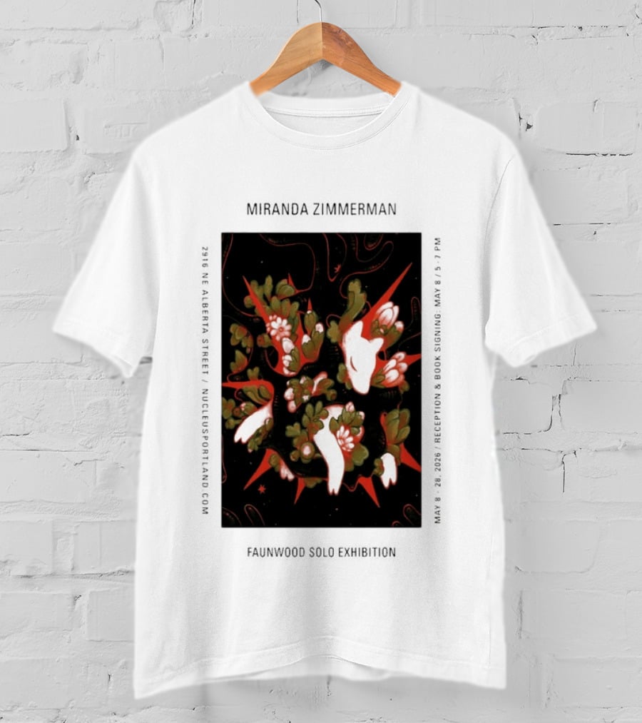 Miranda Zimmerman Bayne Nucleus Portland May 8 2026 Tour Edition T-Shirt