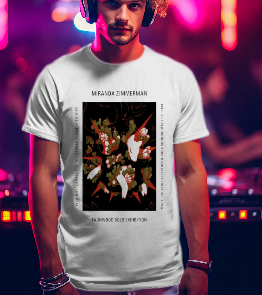 Miranda Zimmerman Bayne Nucleus Portland May 8 2026 Tour Edition T-Shirt