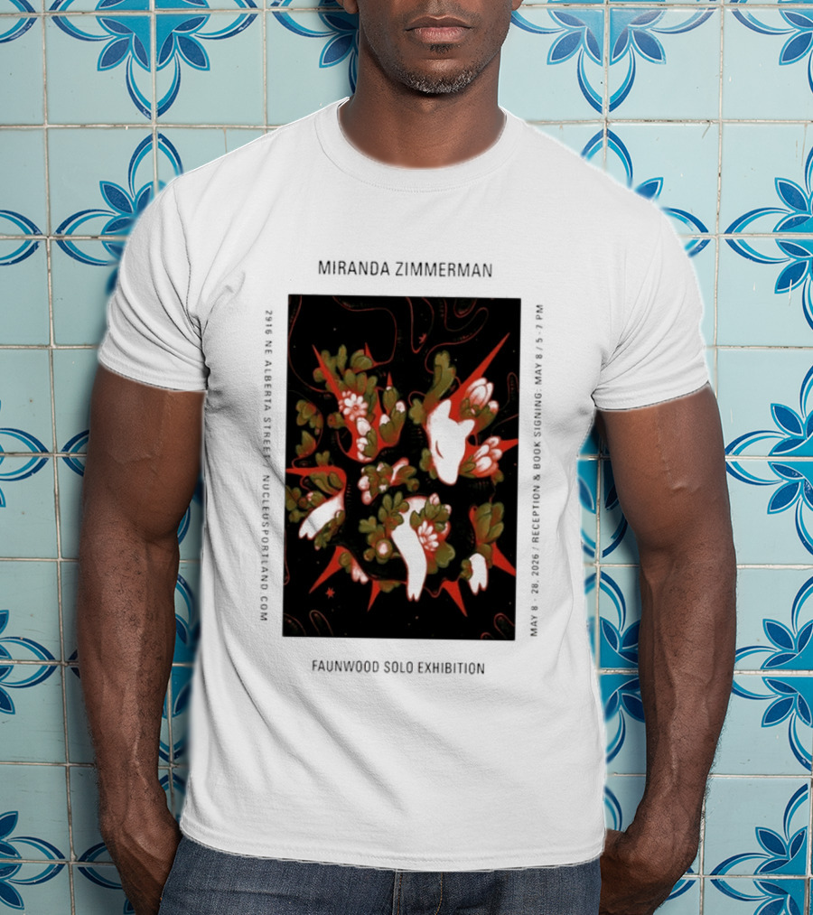 Miranda Zimmerman Bayne Nucleus Portland May 8 2026 Tour Edition T-Shirt