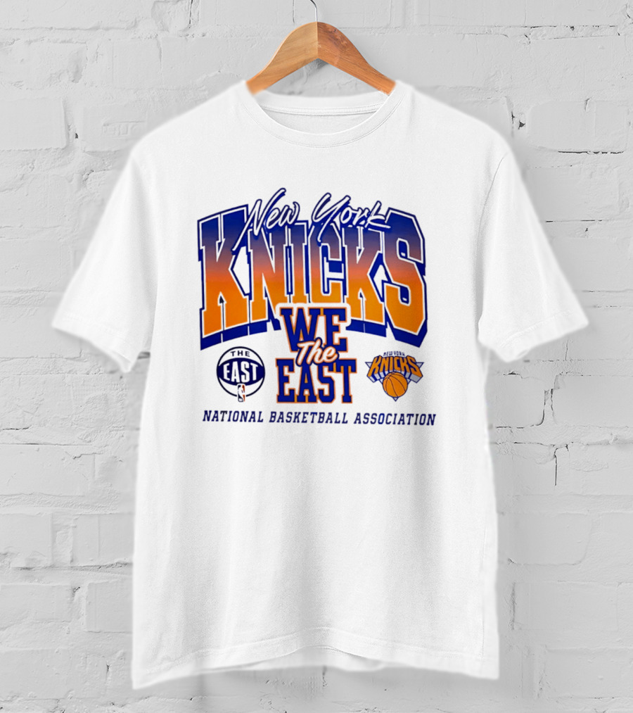New York Knicks We The East National Basketball Association T-Shirt