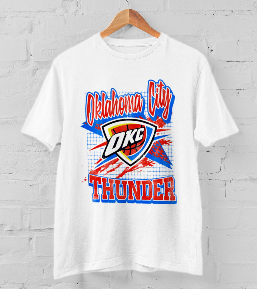 Oklahoma City Thunder OKC Vintage Hardwood Classics Vibe 2026 T-Shirt