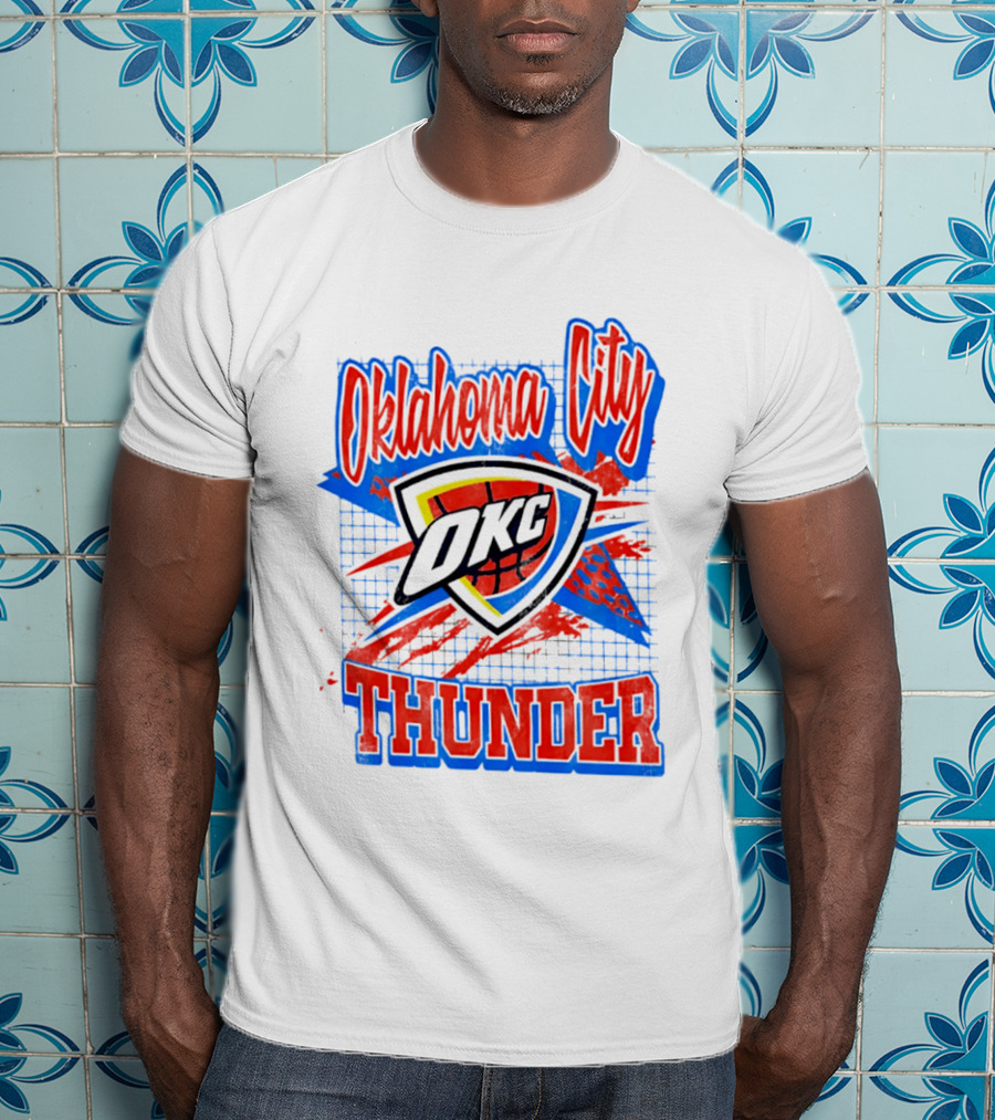 Oklahoma City Thunder OKC Vintage Hardwood Classics Vibe 2026 T-Shirt