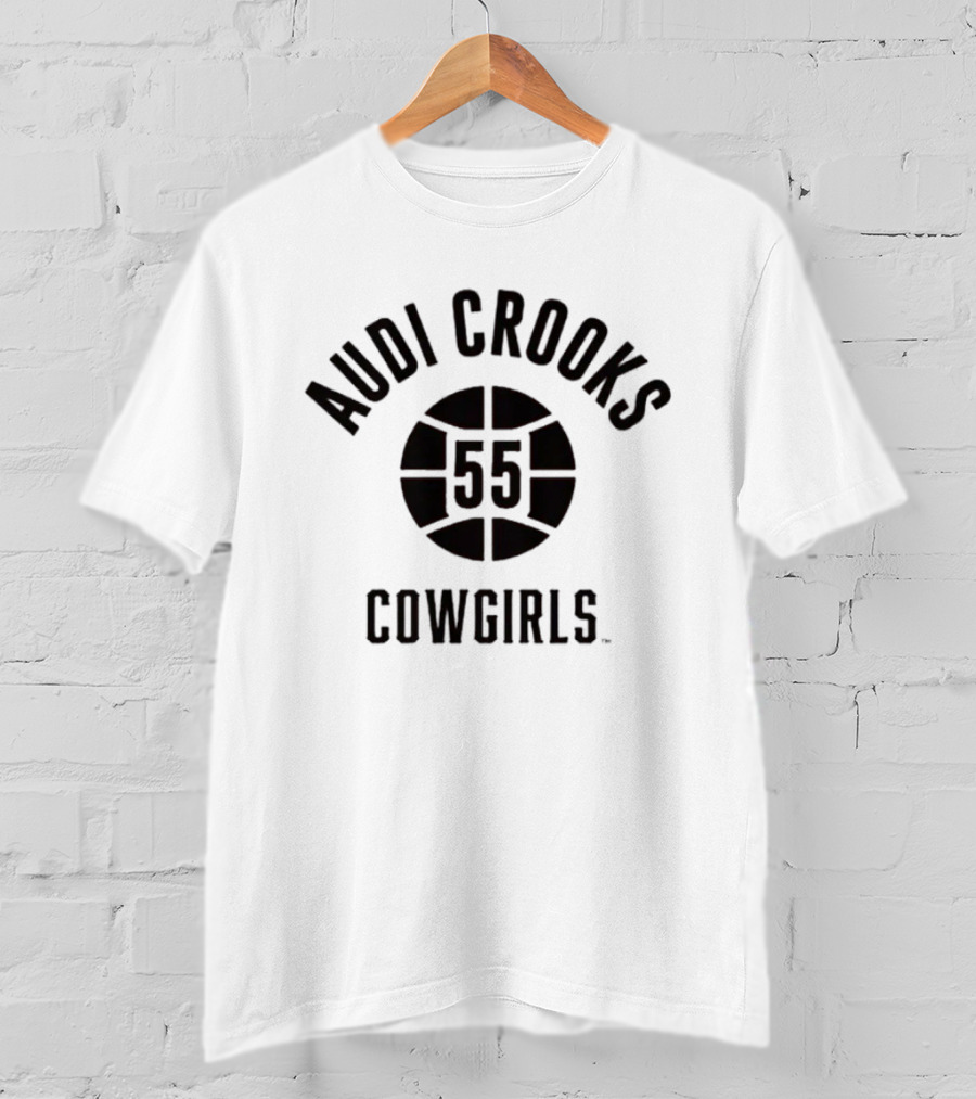 Audi Crooks 55 Cowgirls Basketball T-Shirt