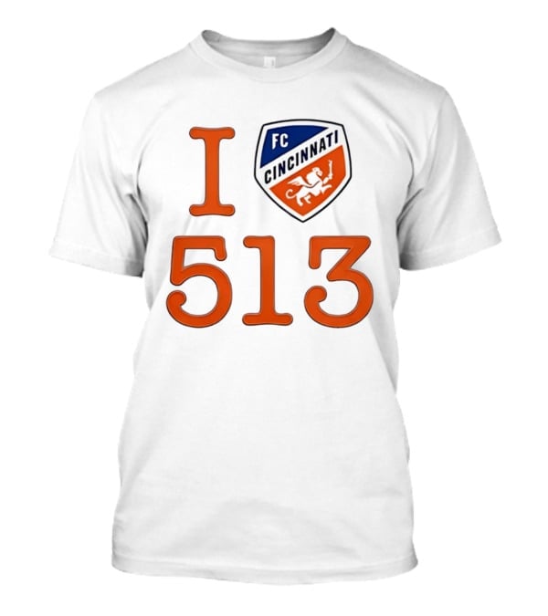 Ted Karras FC Cincinnati I 513 Day Cincy T-Shirt Ted Karras FC Cincinnati I 513 Day Cincy T-Shirt