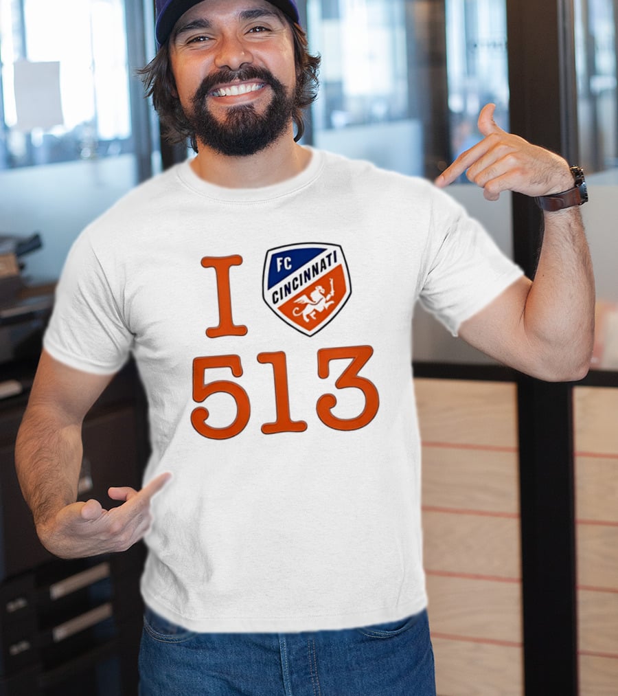Ted Karras FC Cincinnati I 513 Day Cincy T-Shirt