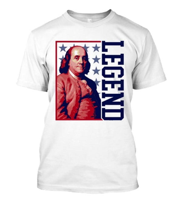 Legend Benjamin Franklin Stars T-Shirt Legend Benjamin Franklin Stars T-Shirt