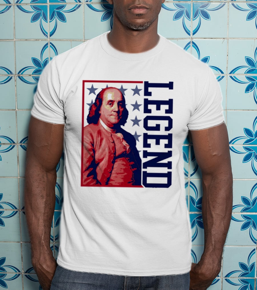 Legend Benjamin Franklin Stars T-Shirt