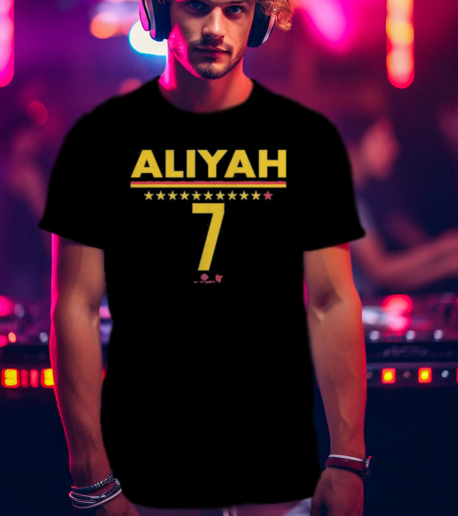 Aliyah Boston 7 Stars Indiana Fever Basketball T-Shirt