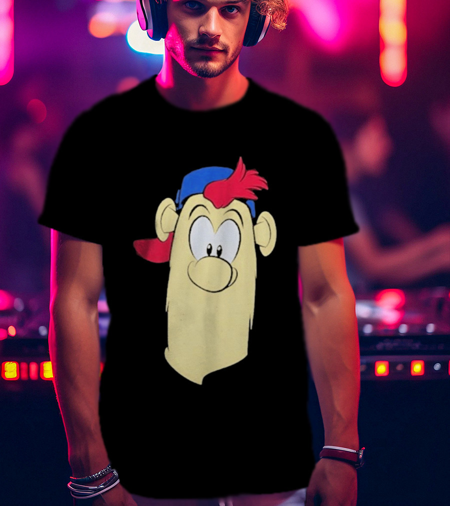 Atlanta Braves Blooper Character Face T-Shirt