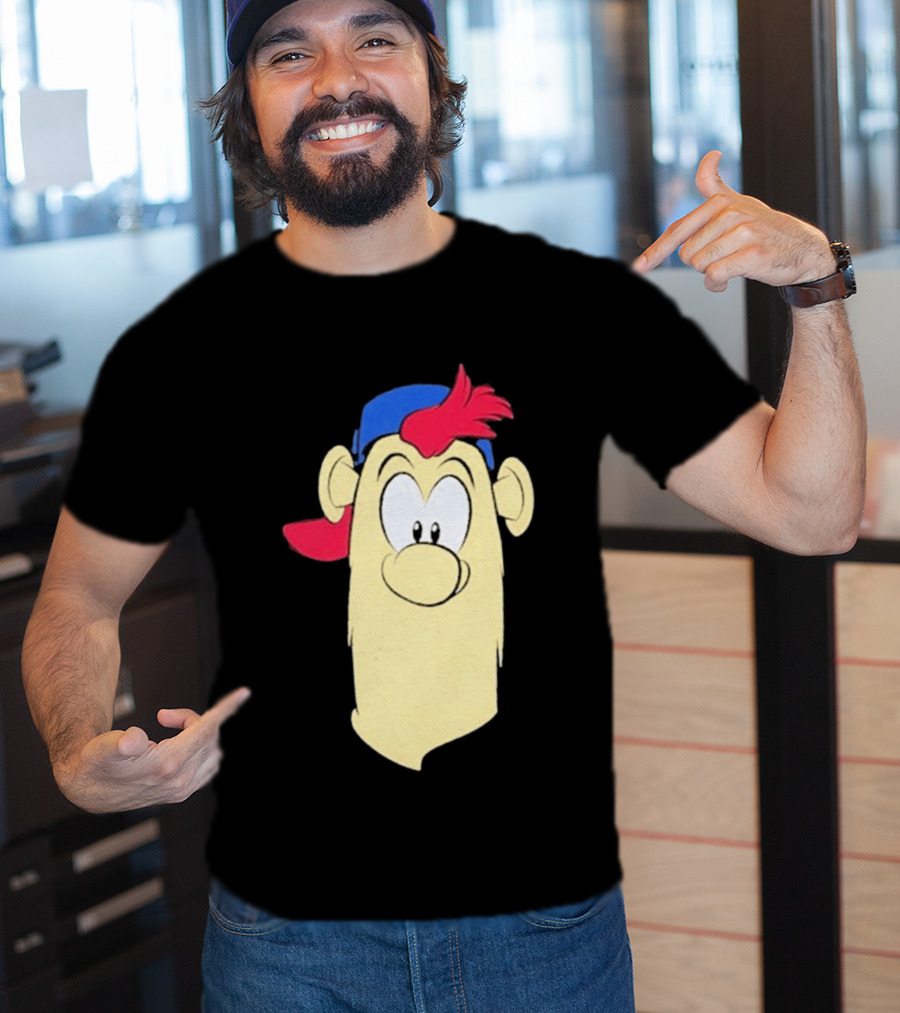 Atlanta Braves Blooper Character Face T-Shirt