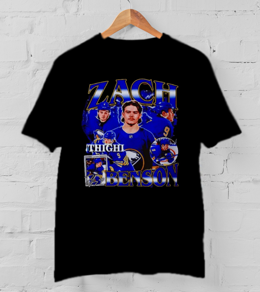 Buffalo Sabres Zach Benson Thighi Hockey T-Shirt