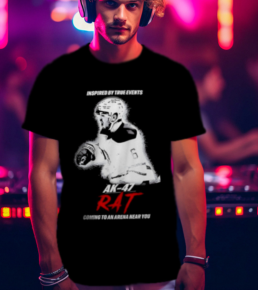 By True Events AK 47 Rat Coming To An Arena Near You Zach Benson T-Shirt