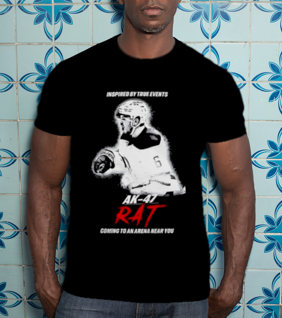 By True Events AK 47 Rat Coming To An Arena Near You Zach Benson T-Shirt