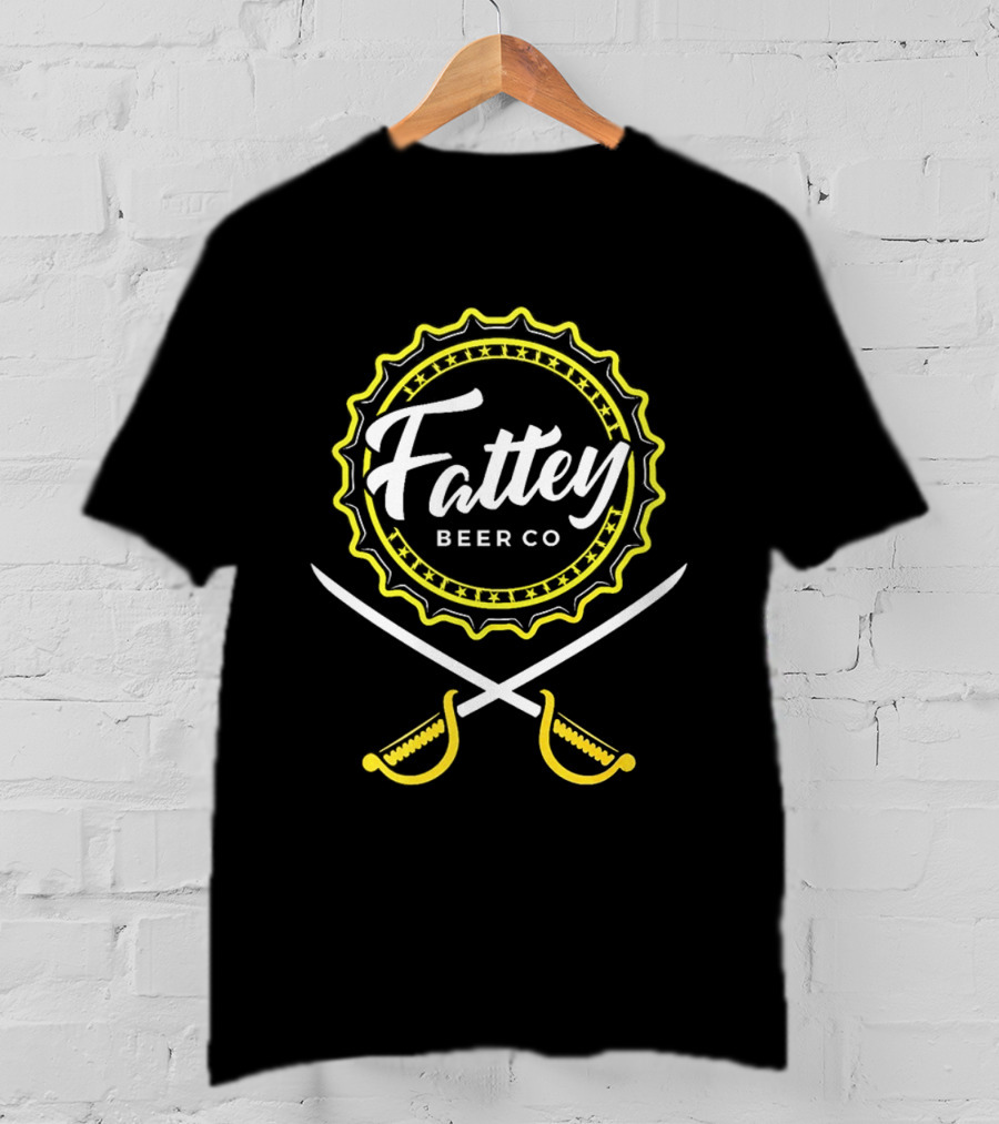 Fattey Beer Co Buffalo Sabres Crossed Swords T-Shirt