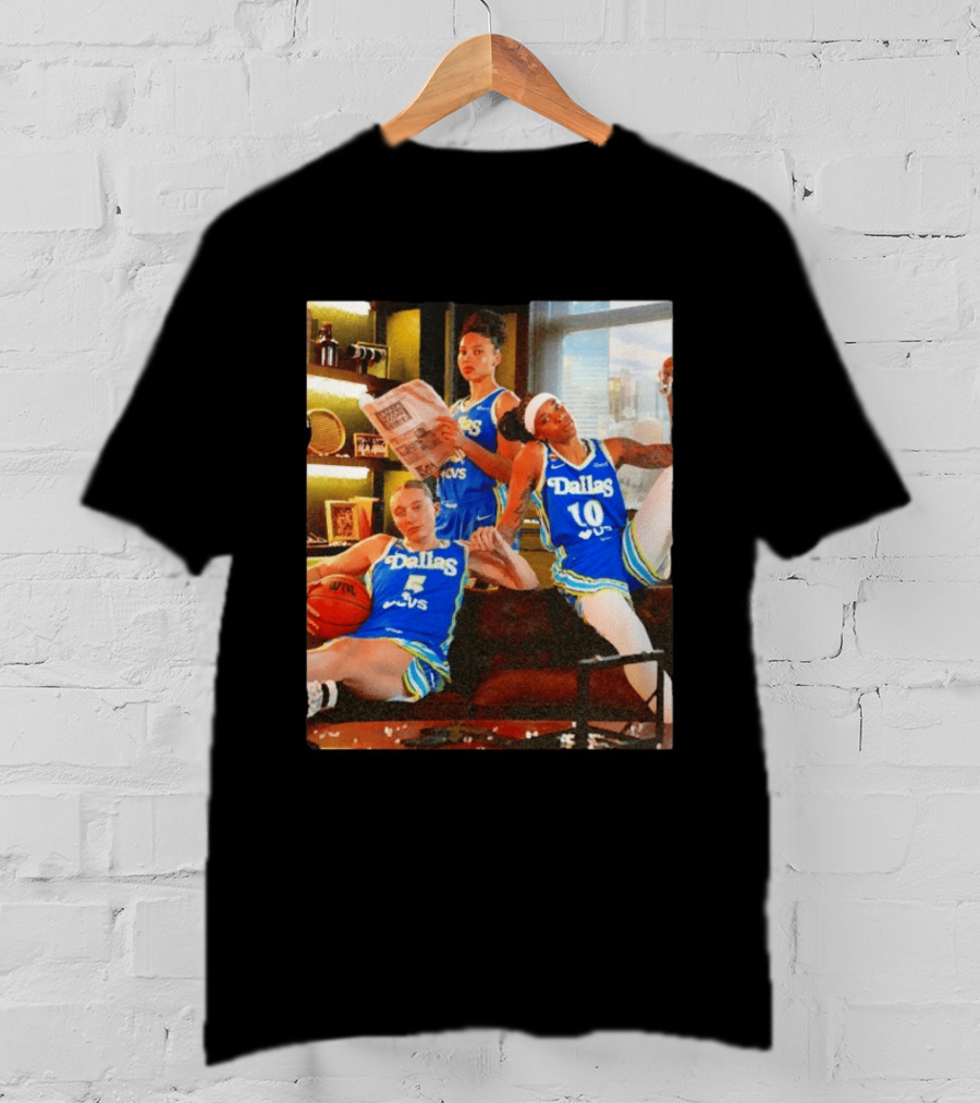 Dallas Wings 2026 Azzi Fudd Paige Bueckers Aziaha James Basketball Photo T-Shirt
