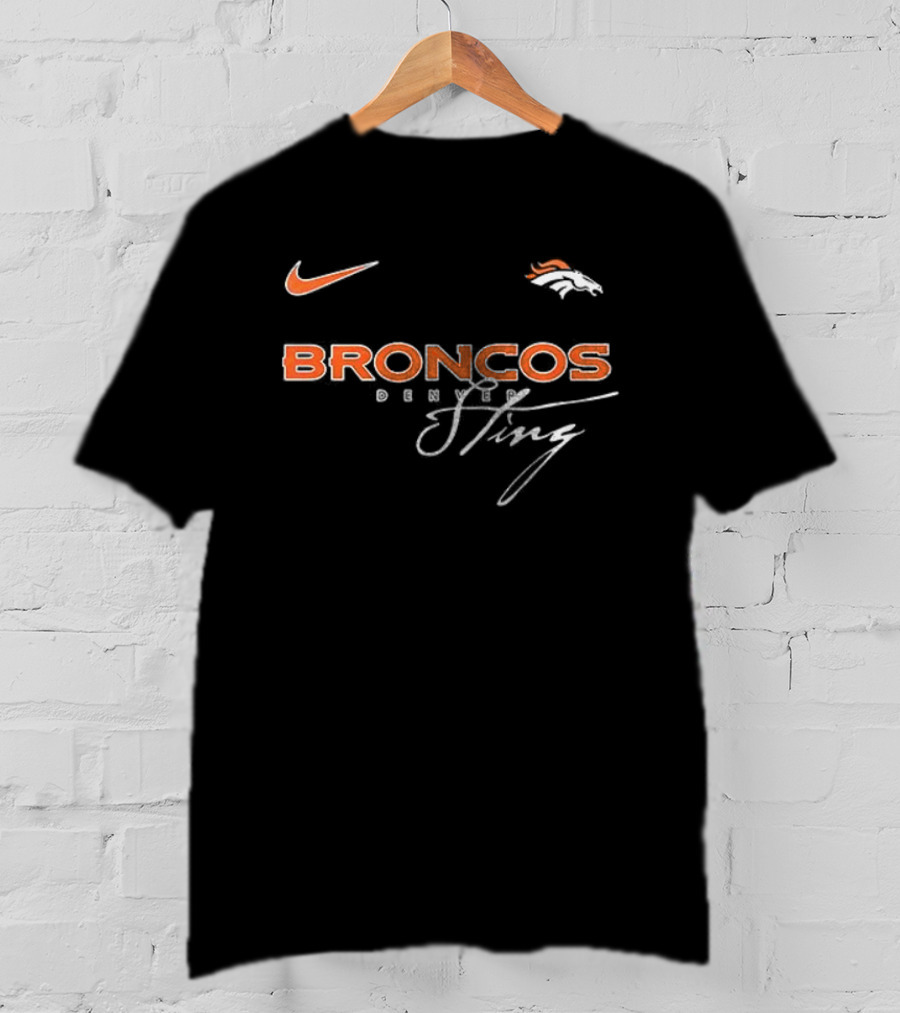Nike Denver Broncos Sting Collaboration T-Shirt
