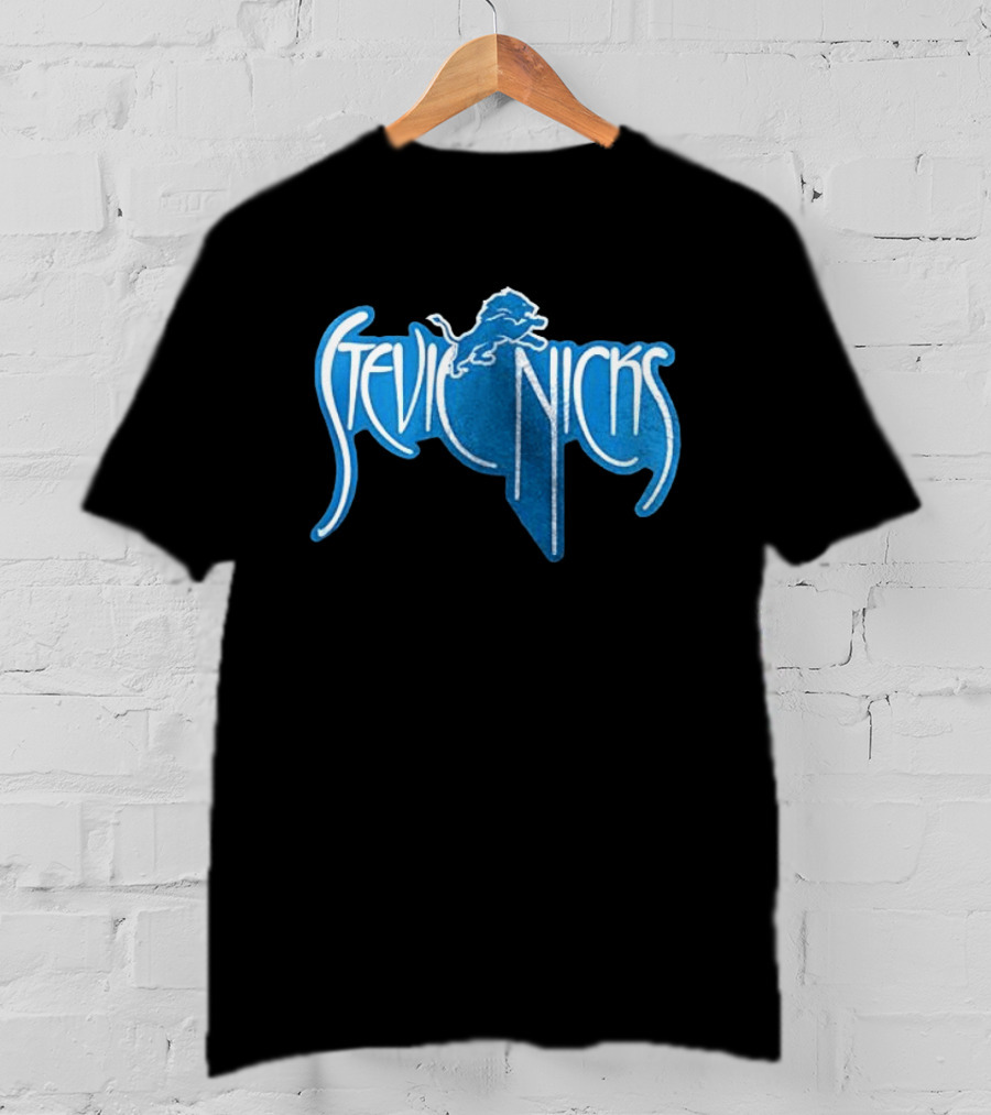 Detroit Lions Stevie Nicks Don't Be A Lady T-Shirt