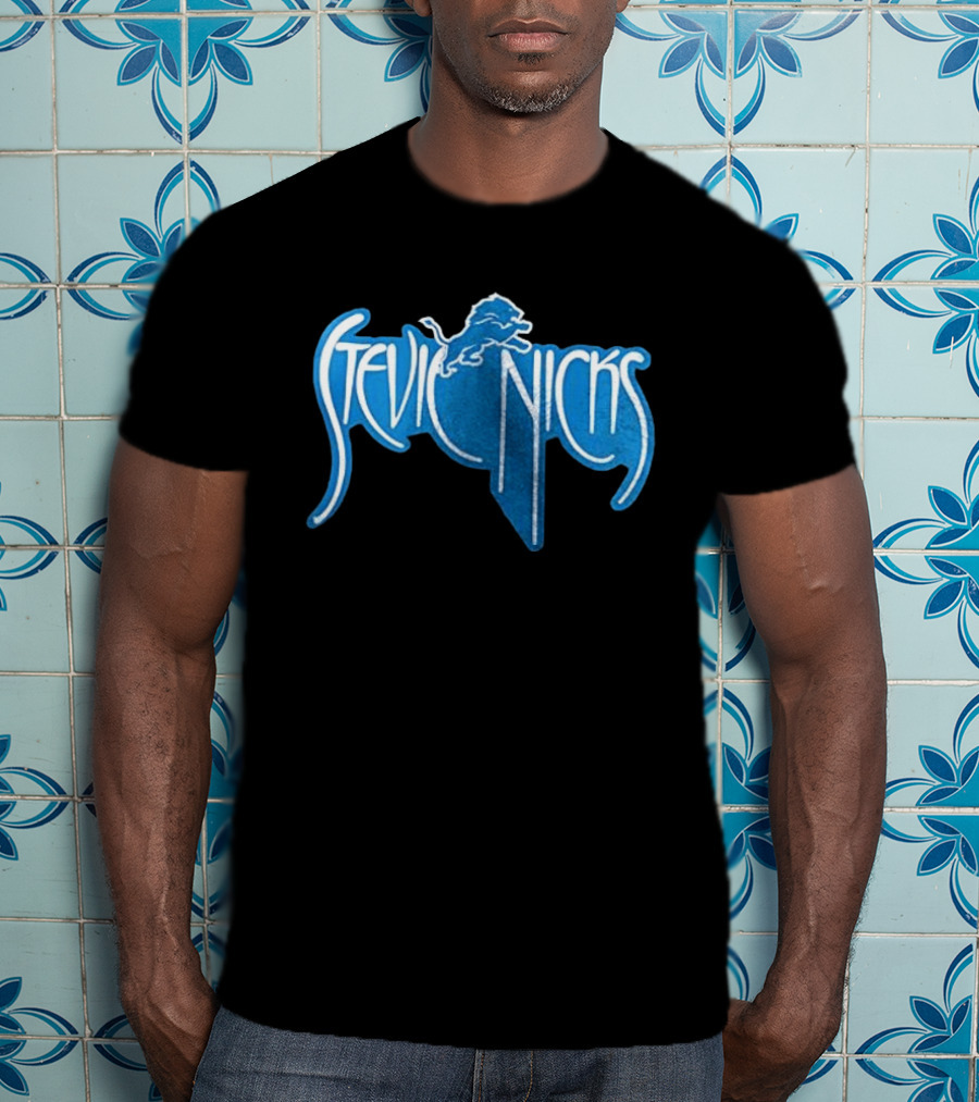 Detroit Lions Stevie Nicks Don't Be A Lady T-Shirt