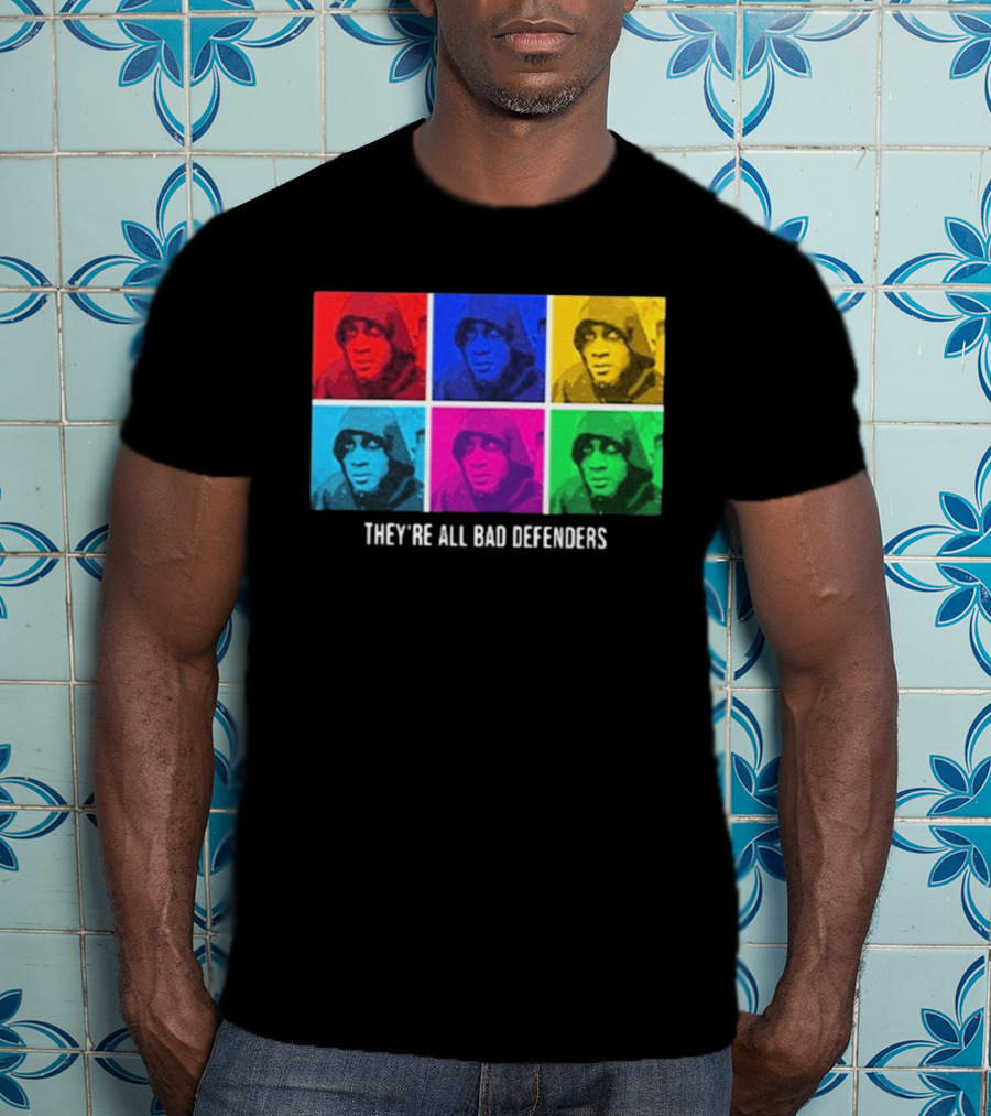 Jaden McDaniels Pop Art Style They're All Bad Defenders T-Shirt