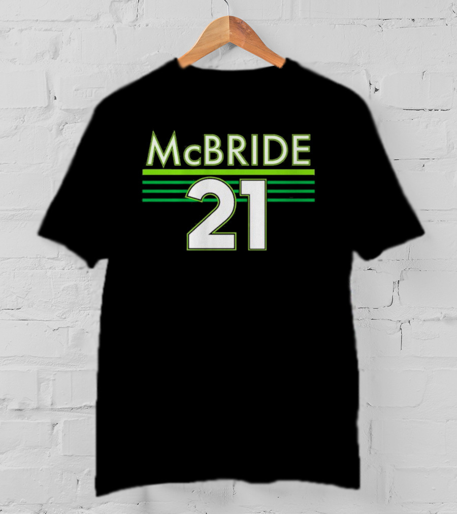 McBride 21 Minnesota Lynx Basketball Player T-Shirt