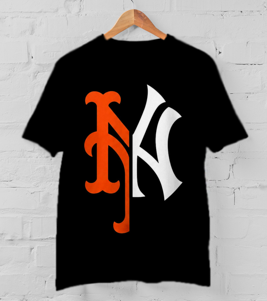New York Mets Subway Series 2026 NY Logo Giveaway T-Shirt