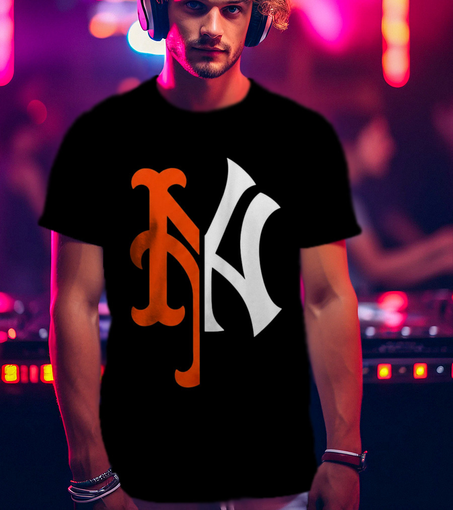 New York Mets Subway Series 2026 NY Logo Giveaway T-Shirt