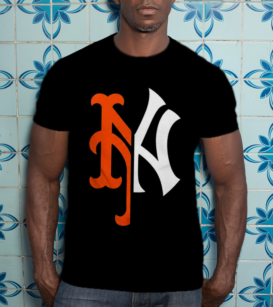 New York Mets Subway Series 2026 NY Logo Giveaway T-Shirt