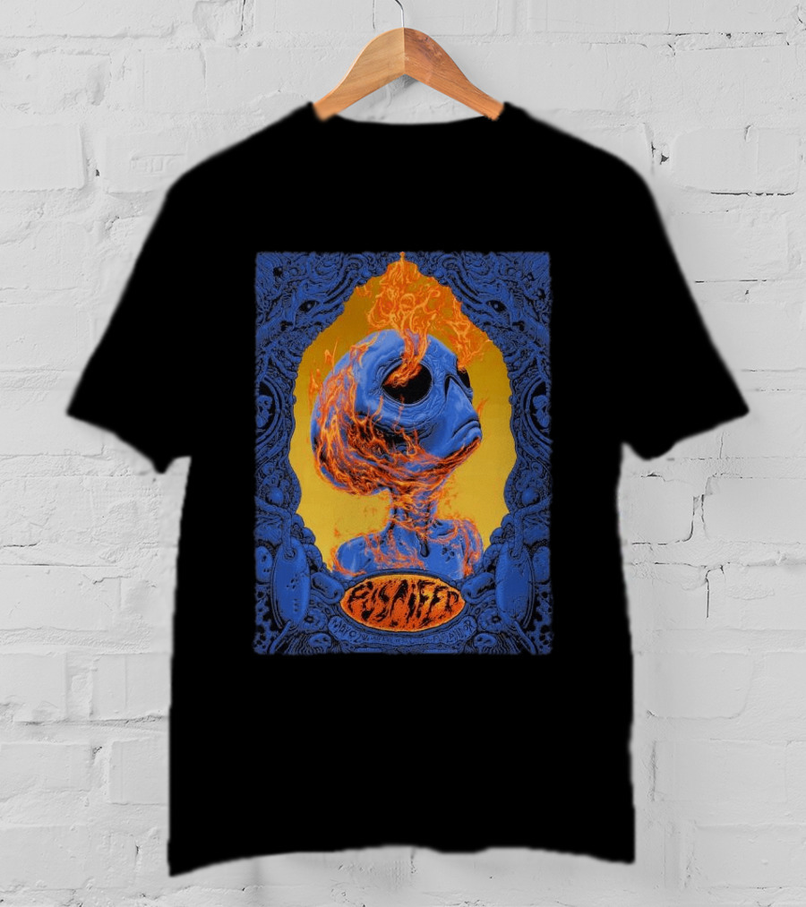 Puscifer Concert 2026 Moda Center Portland Alien Flame T-Shirt