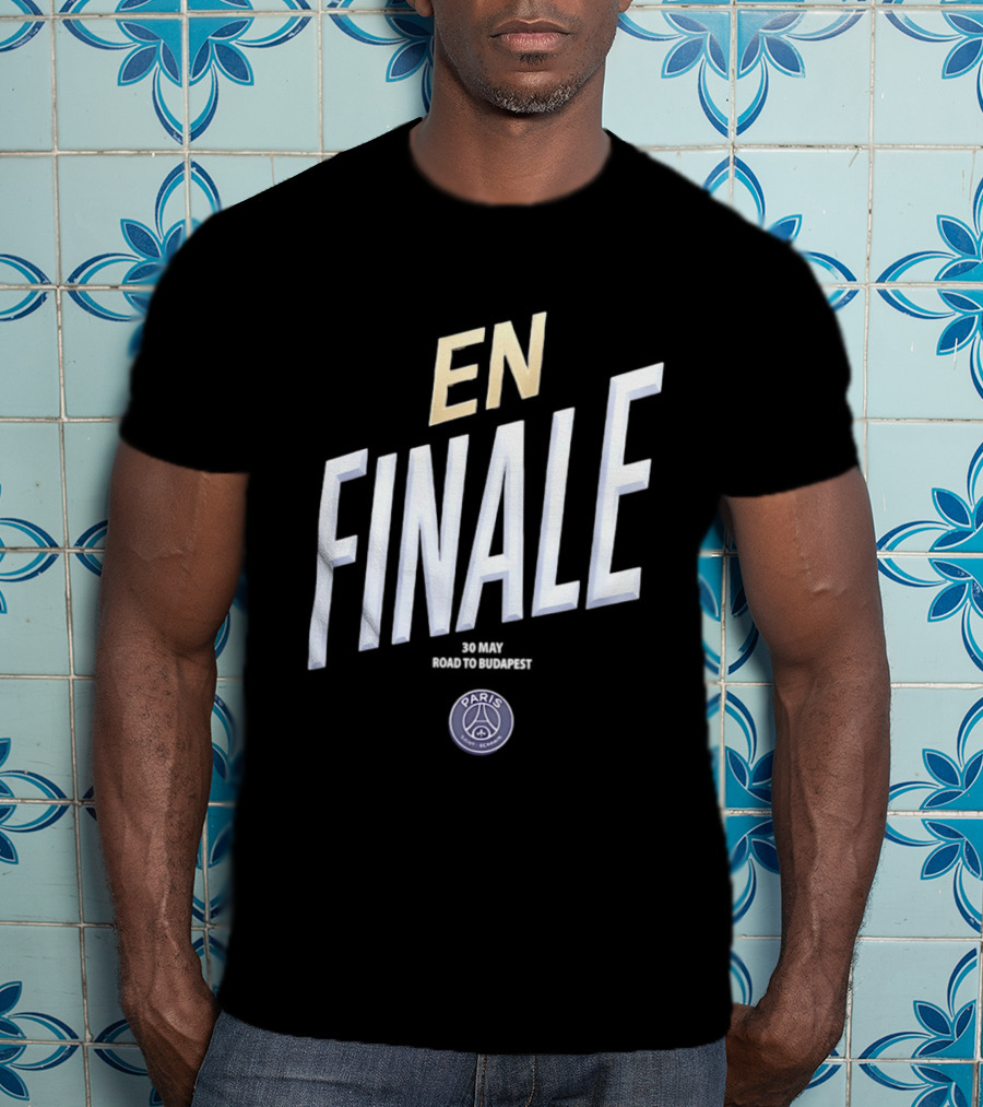 Paris Saint Germain En Finale Budapest 2026 T-Shirt
