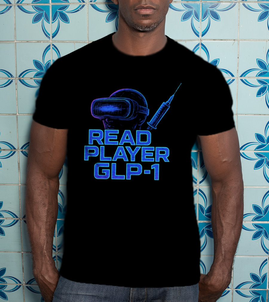 Read Player GLP 1 Virtual Reality Syringe T-Shirt
