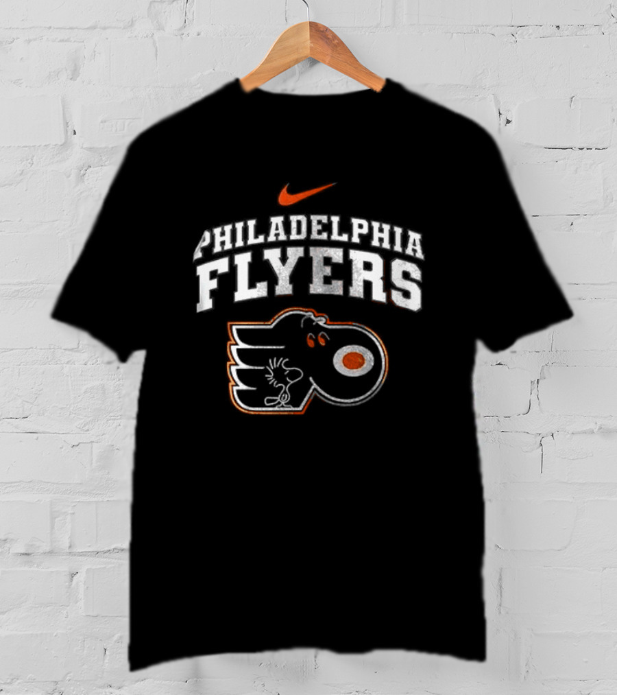 Philadelphia Flyers X Peanuts Snoopy Collaboration Believe Nike T-Shirt