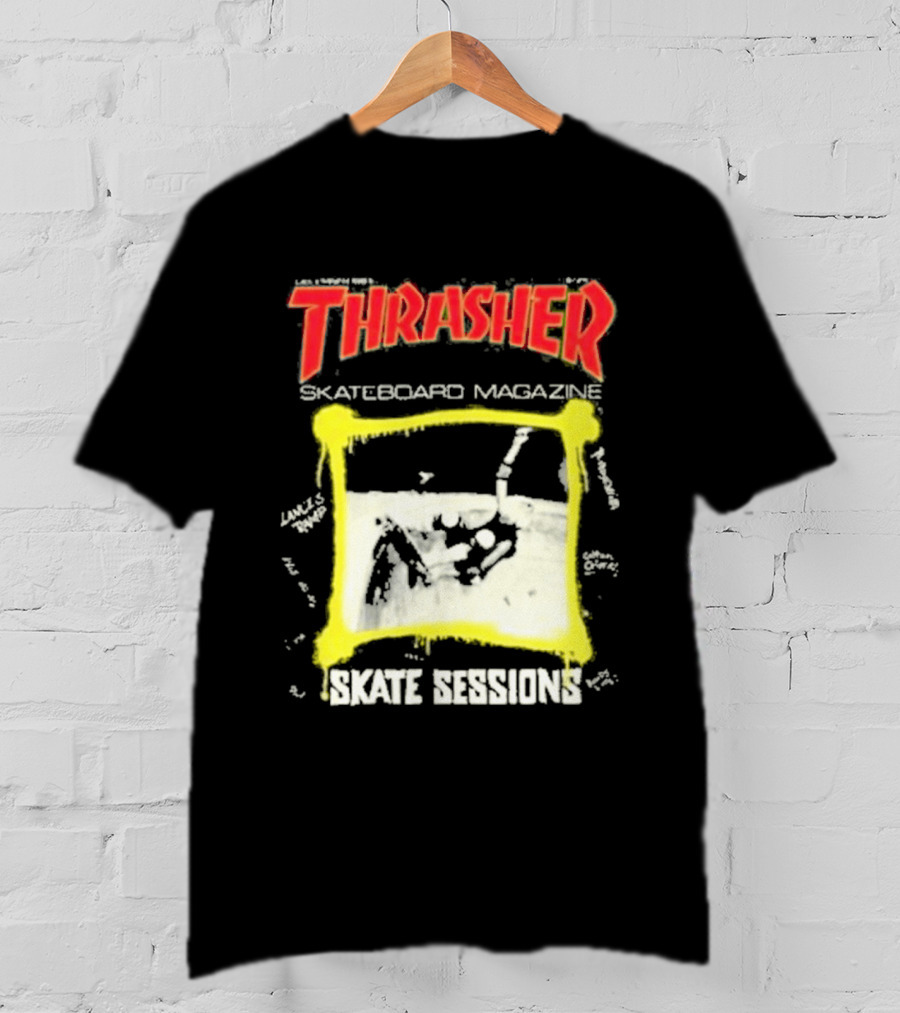 Thrasher Skateboard Magazine December 1983 Skate Sessions T-Shirt
