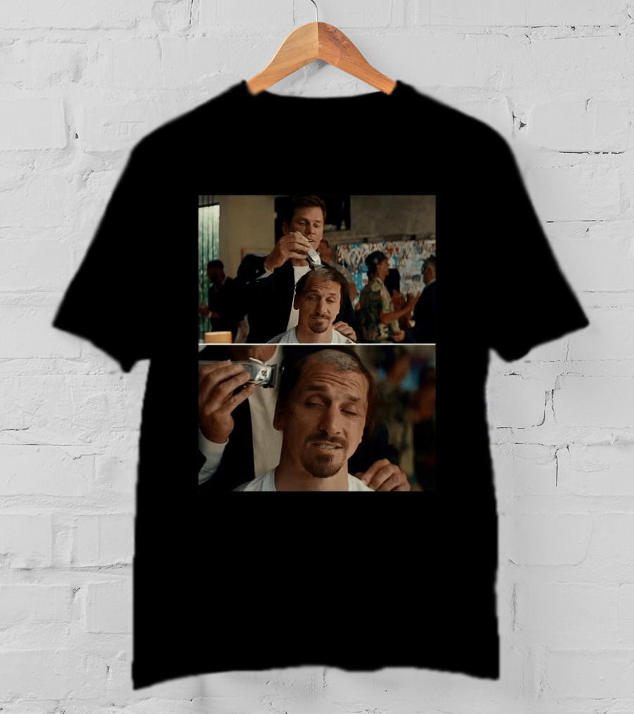 Tom Brady Zlatan Ibrahimović Haircut Almost Friday Scene T-Shirt