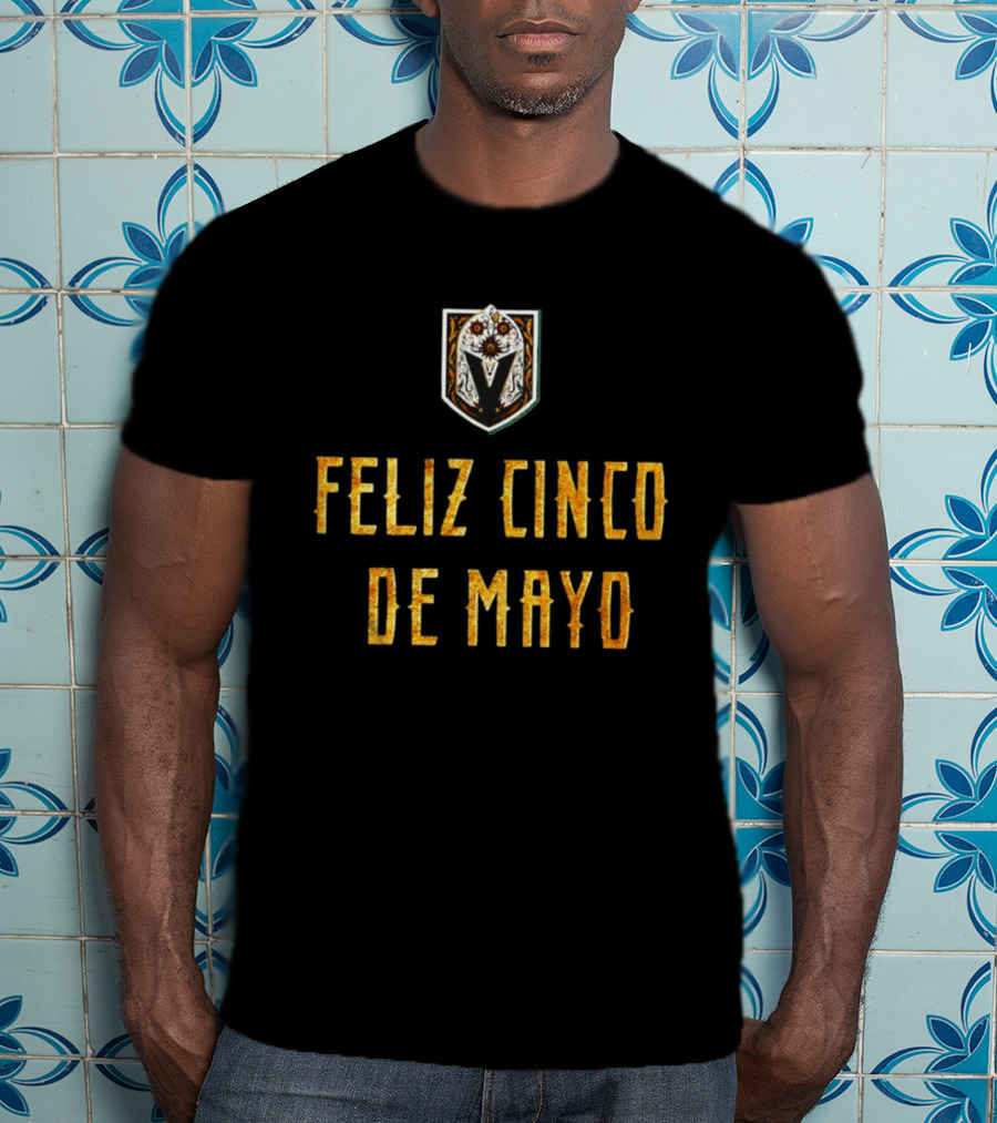 Vegas Golden Knights Cinco De Mayo Celebration T-Shirt