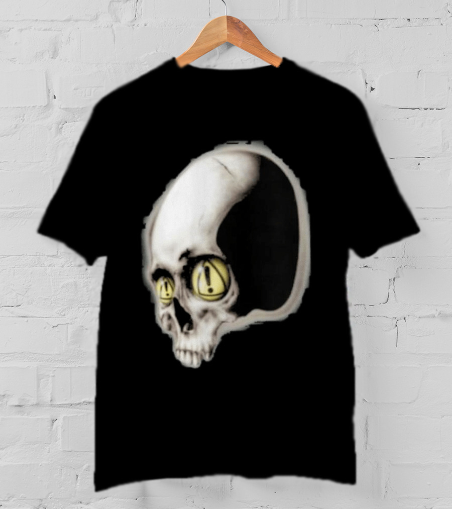 Yeat Dangerous Summer Skull Graphic With Distorted 3D Effect T-Shirt