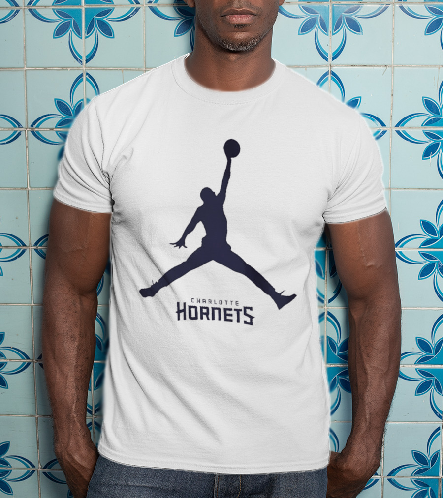 Charlotte Hornets NBA Jumpman Jordan T-Shirt