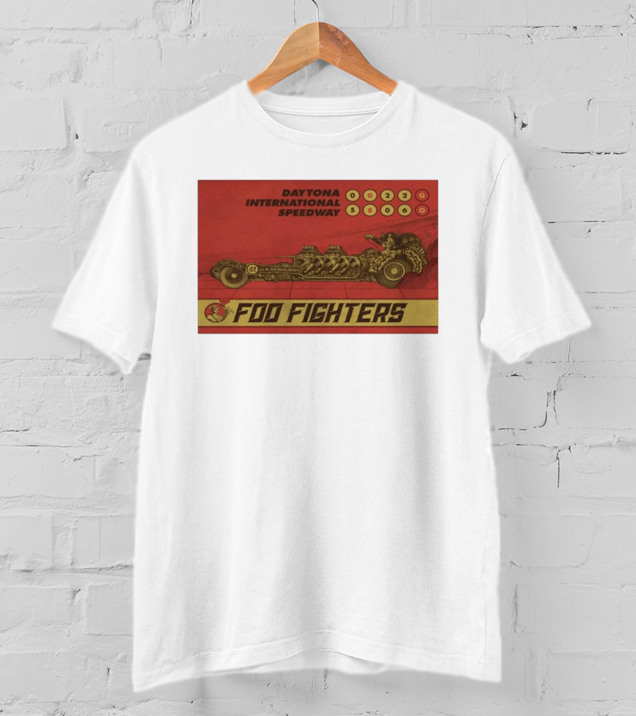 Foo Fighters Daytona International Speedway May 8 2026 Event T-Shirt