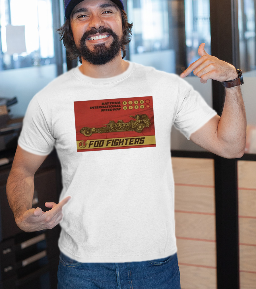 Foo Fighters Daytona International Speedway May 8 2026 Event T-Shirt