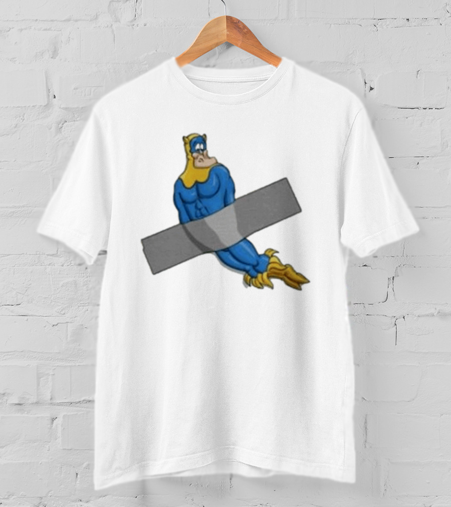 Jim'll Paint It Captain Hero Duct Tape T-Shirt