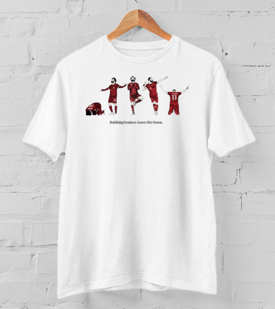 Mohamed Salah Liverpool FC Season After Season Greatness T-Shirt