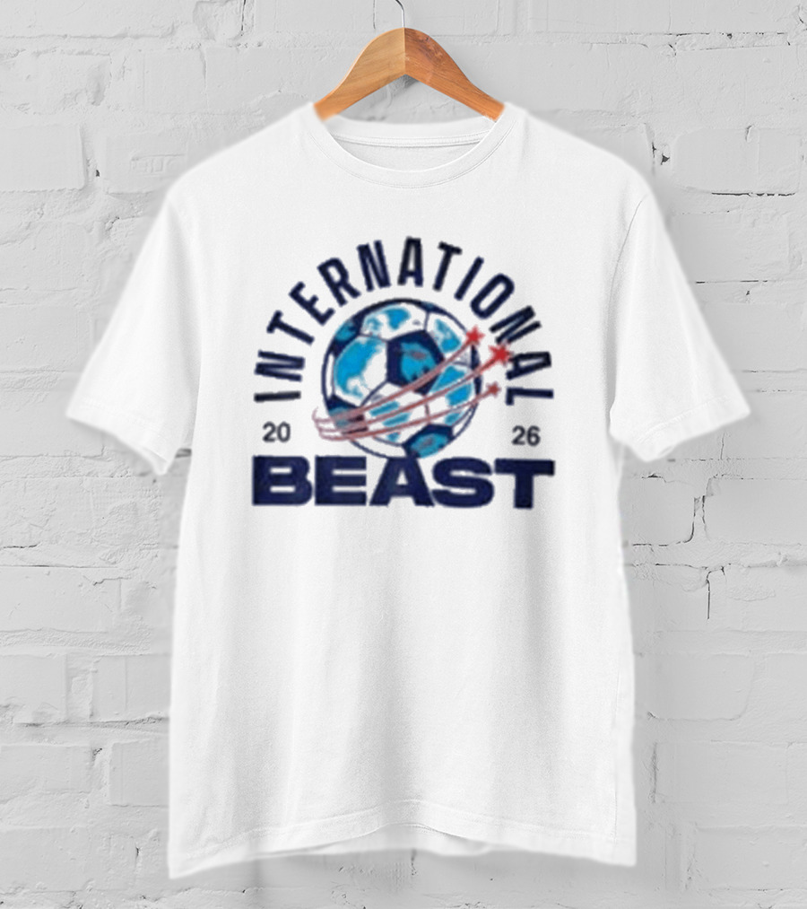 International Beast Soccer 2026 Logo Mr Beast T-Shirt