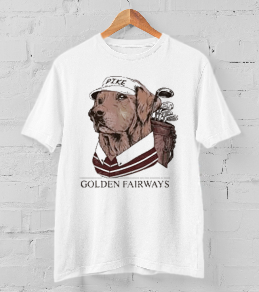 Pike Country Club Golden Fairways Retriever T-Shirt