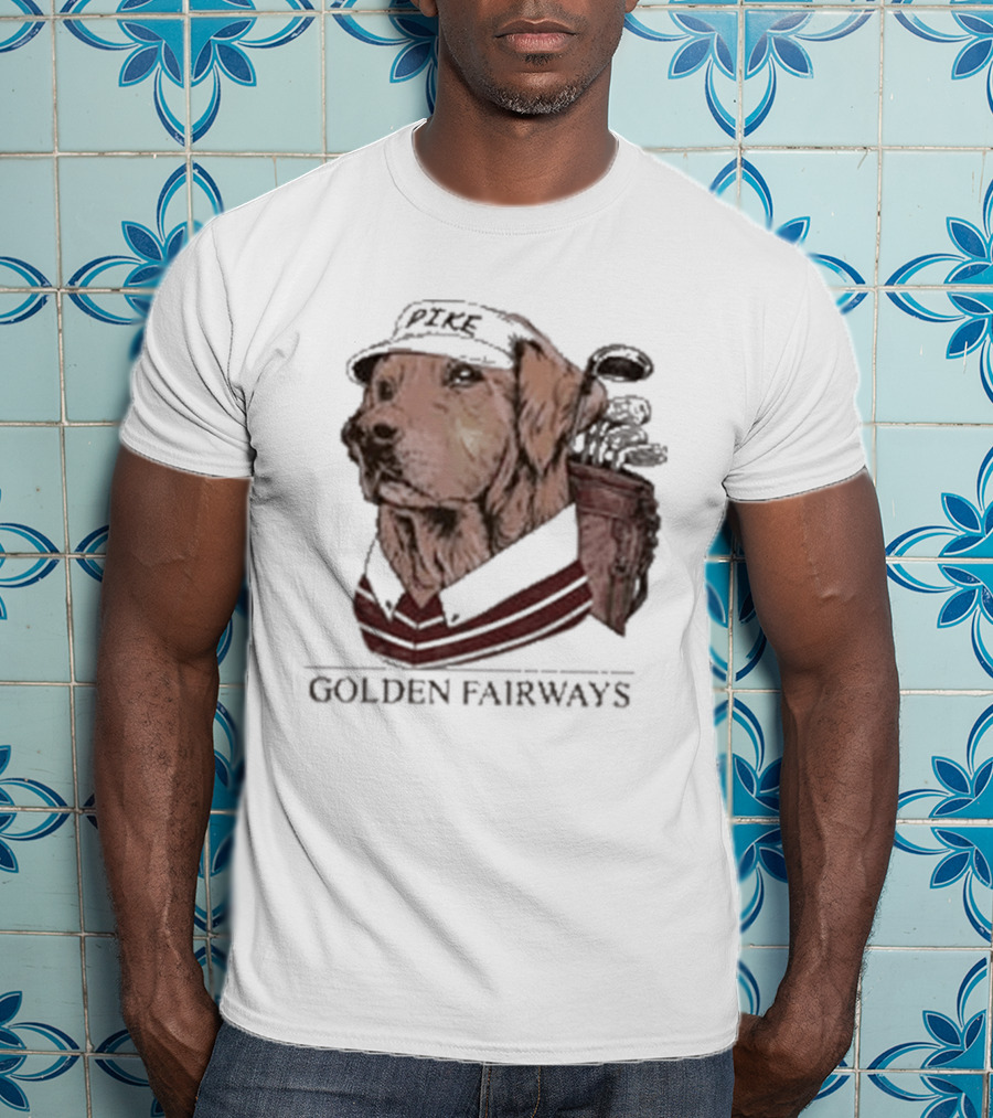 Pike Country Club Golden Fairways Retriever T-Shirt