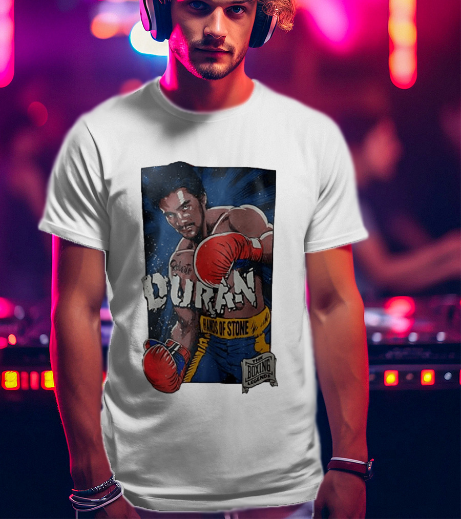 Roberto Duran Hands Of Stone The Boxing Legend T-Shirt