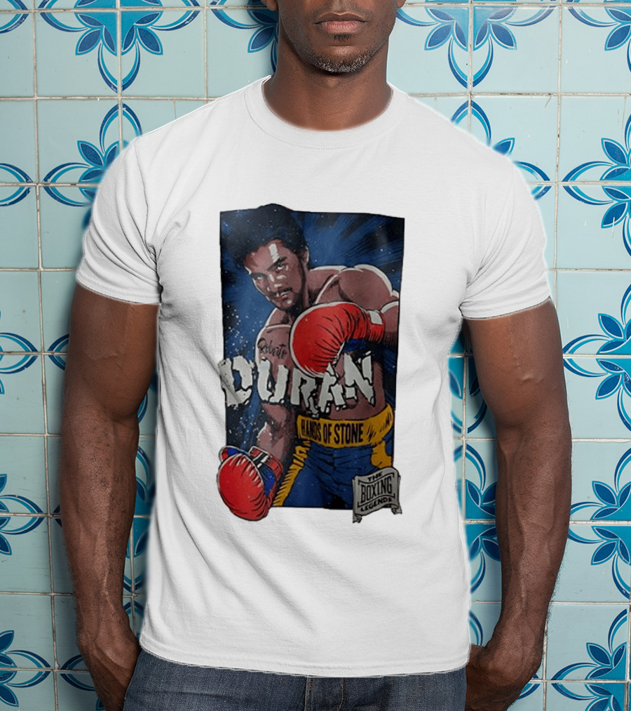 Roberto Duran Hands Of Stone The Boxing Legend T-Shirt