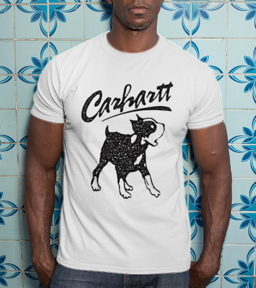 Carhartt Wip Puppy Sketch Skateboarding T-Shirt