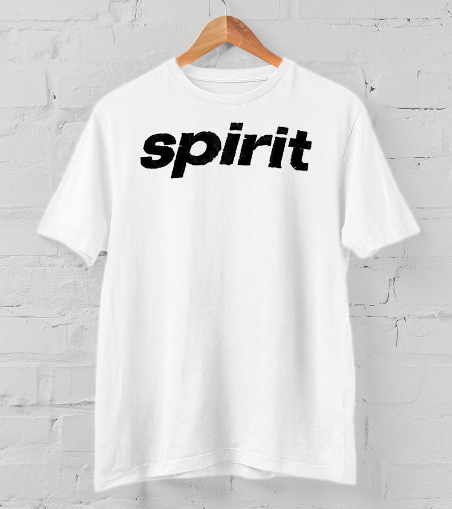 Spirit Airlines Black Text Hat Cap T-Shirt
